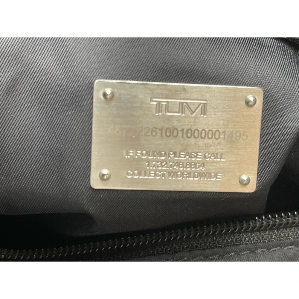 Tumi travel bag